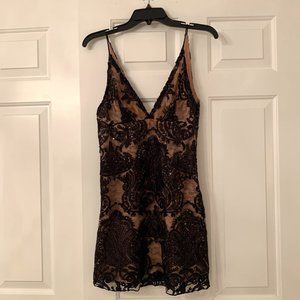 Free People Sequin Mini Dress
